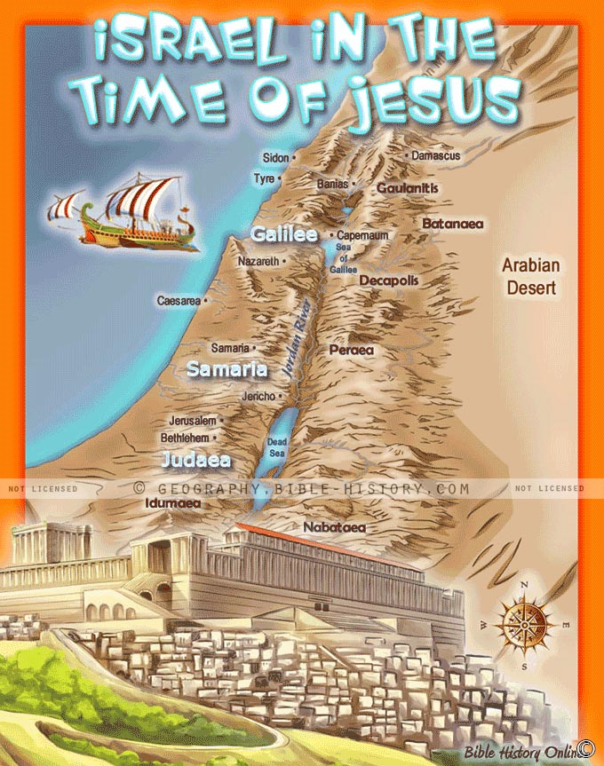 Israel in the First Century AD during the Time of Jesus Christ