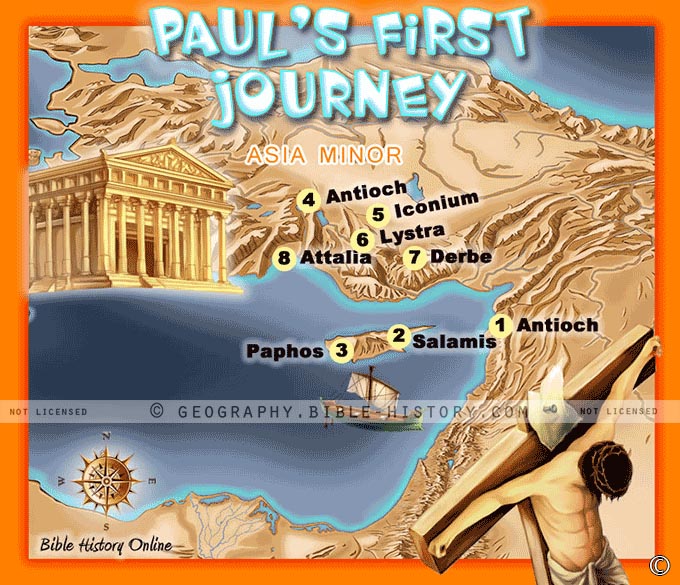The First Missionary Journey of the Apostle Paul