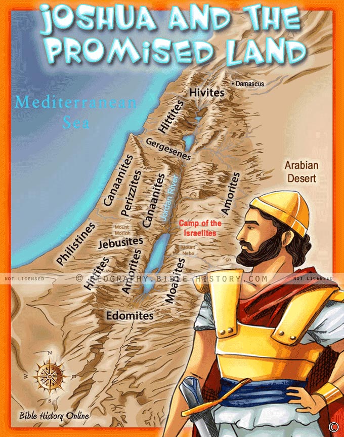 promised land map